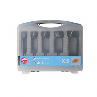 COFFRET 4 MECHES A BOUCHONNER ACIER SUR QUEUE Ø6-10-13-16 LEMA200.500.05
